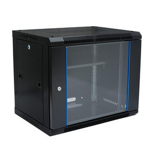 Armoire de serveur IT murale Saip 4U 6U 9U 12U 15U 18U pour équipement de réseau et de centre de données avec système de refroidissement par ventilateur - Product Image 2