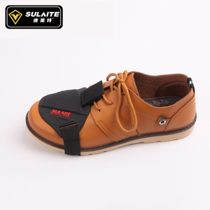 Protector de palanca de cambios para motocicleta SULAITE, cubierta antideslizante negra para ciclismo, cambio de marchas y frenado - Product Image 3