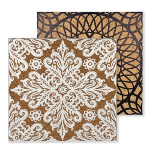 Tablón de anuncios de corcho <span class=keywords><strong>con</strong></span> estampado Floral, decoración para pared, 18x18 pulgadas - Product Image 3