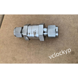 Swagelok Stainless Steel Poppet 6000 <b>Psi</b> Check Valve, Tube, SS-CHS6-1 Used - Product Image 2