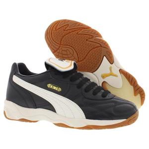 Zapatos de Fútbol Sala Puma King de Cuero Negro Blanco Cálido Talla Infantil - Product Image 4