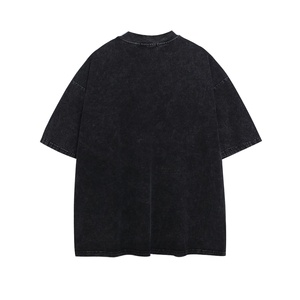 เสื้อยืดแขนสั้นยูนิเซ็กส์สไตล์อเมริกันวินเทจ ผ้าฝ้าย 100% ล้างสีแล้ว พิมพ์ลาย 3 มิติ ทรงปกติ สตรีทแวร์ สำหรับฤดูร้อน สไตล์เรโทรลำลอง - Product Image 3