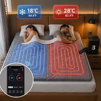 Surmatelas rafraîchissant pour les personnes ayant chaud la nuit, technologie de circulation d'eau, système de refroidissement de lit à deux zones