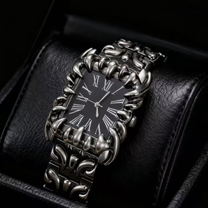 Alabaster Claw Design Gothic Y2K Retro Style Alloy <b>Quartz</b> <b>Watch</b> for Fashion <b>Men</b> and Women European American Trendy - Product Image 2