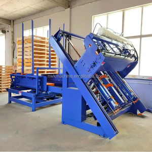 Neweek 500 Pallet/ngày tự động epal Euro khối uic Pallet làm dây chuyền sản xuất gỗ Pallet đóng đinh máy - Product Image 5