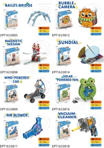 ชุดของเล่นประกอบ3D เพื่อการศึกษาแบบมอนเตสซอรี่สำหรับเด็กชุดวิทยาศาสตร์แบบทำมือสำหรับเด็กวัยหัดเดิน - Product Image 4