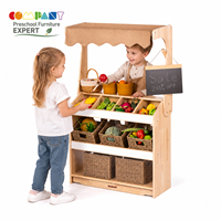 Muebles Modernos de Madera para Bebés, Adecuados para Guarderías Infantiles, Juegos de Rol y Centros de Actividades en el Aula