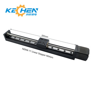 รางเลื่อนเชิงเส้น Kechen ขนาด 28 มม. แบบ T-Shaped พร้อมสกรูตะกั่ว ระยะชัก 183 มม. และ 283 มม. เพื่อการควบคุมการเคลื่อนที่ที่แม่นยำ - Product Image 2