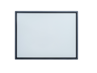 Panneau en verre trempé sérigraphié avec bordure noire, verre de protection pour appareils électroménagers, écran d'affichage personnalisé OEM pour four, lave-vaisselle et salle de bain