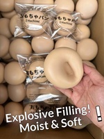 Jouets Squishy à Remontée Lente Hachimi, en Mousse PU, en forme de Pâton de Café au Lait Collant, Jouet à Presser Alimentaire Réaliste, Vente en Gros, à Remontée Lente