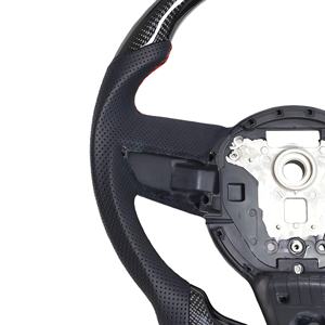 Volant en fibre de carbone à <span class=keywords><strong>prix</strong></span> promotionnel pour <span class=keywords><strong>Camaro</strong></span> 2007 2008 2009 2011 2010, marque de calibrage <span class=keywords><strong>rouge</strong></span>, volant <span class=keywords><strong>Camaro</strong></span> - Product Image 2