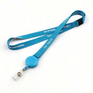 Custom Durable Retractable Spring Loaded United Airlines Lanyard - Product Image 6