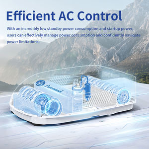 Gree haut niveau chauffage rapide refroidissement RV climatisation 220V R32 onduleur voiture climatiseur pompe à chaleur camion 12000BTU - Product Image 3