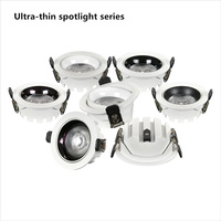 Plafonnier d'intérieur moderne, projecteur de plafond 8W IP20, tension AC220V (±10%), mini spot anti-éblouissement COB pour salon