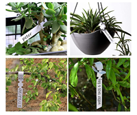 Enrouler autour d'étiquettes suspendues étiquettes de plantes en plastique marqueurs d'arbres signes étiquettes de plantes étiquettes de pépinière pour plantes jardin