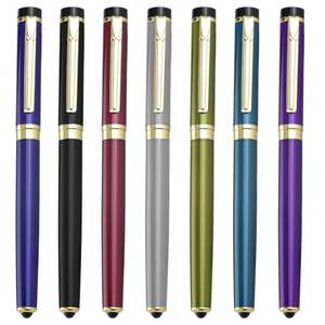 Bolígrafo Metálico de Lujo Personalizado, Ancho de Escritura de 1.0 mm, Bolígrafo Promocional con Logotipo, Bolígrafo Metálico para Publicidad - Product Image 1