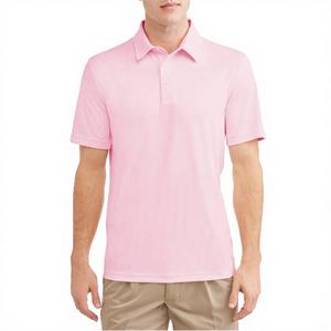 Camisetas Polo con Cuello y Diseño de Logotipo Personalizado, Tejido de Algodón Elástico, Unisex, Marca Propia, Sin Costuras, para Diseño de Camisetas, Cuello Blanco Estampado - Product Image 2
