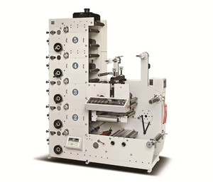 Máquina de Impresión Flexográfica Multicolor de Fábrica en Oferta para Producción de Etiquetas Rollo a Rollo para Papel Adhesivo y Etiquetas Adhesivas - Product Image 1