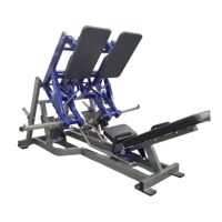 Presse à jambes isolatérale à charge libre en acier réglable pour entraînement de force des jambes, équipement de gym commercial, musculation sécurisée