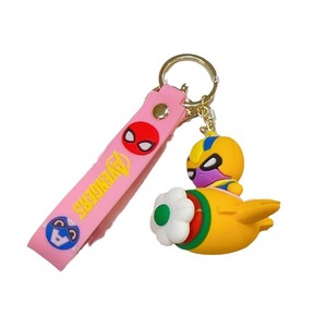 Portachiavi a Forma di Aeroplano Cartoon, Regalo per Ragazzi, Accessorio Anti-smarrimento per Chiavi Auto con Cinturino da Polso, Portachiavi 3D - Product Image 6