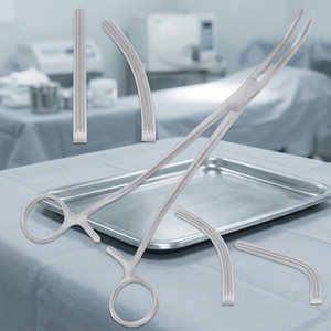 Pince à paramétrum Weitheim droite, instrument chirurgical pour la chirurgie générale, certifiée CE ISO13485 - Product Image 2