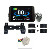 Kit de conversion pour vélo électrique, 72v 3000w 150mm/170mm/190mm Fatbike Fat Tire Ebike Hub Motor Lcd Display