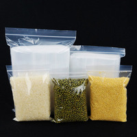 Sachet Transparent Personnalisé à Fermeture Éclair Unique, Pochette Plastique Refermable