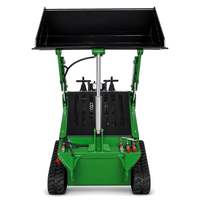 Mini Caricatore con Cingoli in Gomma T480 per Rimozione Neve, Spazzamento, Manipolazione Tronchi, Pulizia di Cortili e Fattorie