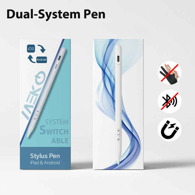 Premium Digital Stylus for iPad with Palm Rejection Universal Capacitive Pen for Xiaomi Samsung OEM Packaging & Branding Offered