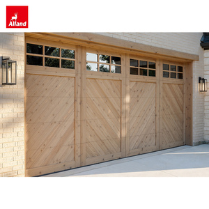 Puertas de Garaje Automáticas Alland, Paneles de Madera con Aspecto de Listones Enrollables Retráctiles de Roble Blanco, Estilo Australiano de Alta Gama - Product Image 5