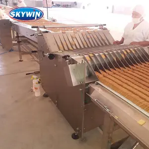 Bisküvi ve tatlılar üretim hattı otomatik çerez makinesi