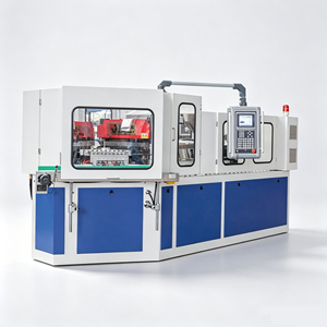 Machine de soufflage par injection de style européen ZQ60 à haute efficacité pour bouteilles cosmétiques en HDPE/LDPE/PP/PET/EVA, haute sécurité - Product Image 1