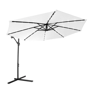 Parasol solaire d'été pour extérieur, jardin, patio, plage, LED étanche, résistant, 2m, 2,5m, 3m - Product Image 1
