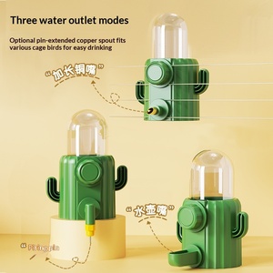 Kandang Burung Parrot Canary dengan Mangkuk Air Otomatis dan Tempat Makan Hewan Peliharaan Kecil Desain Jarum - Product Image 4