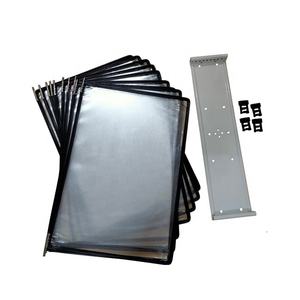 Organizador Metálico Vertical de Parede com 10 Bolsos, Capacidade para 10 Páginas - Product Image 6