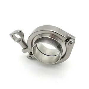 1-6" DN25-DN150 Sanitary Stainless steel pipe fitting - welding ferrule sanitary coupling tri clover ferrule