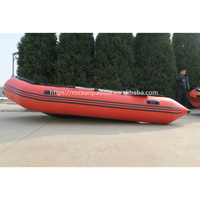 Bateau pneumatique Hypalon Mini Skiff, bateau de pêche Sib, PVC, prix de gros personnalisé bon marché, bateaux pneumatiques avec moteur