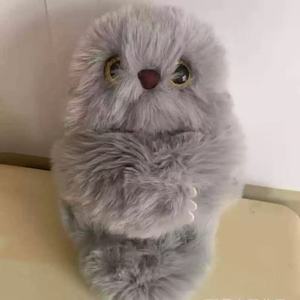 Peluche <span class=keywords><strong>Robot</strong></span> IA Hibou Timide en Polypropylène, Chanteur, Tête Tournante, Vocalisation Musicale, Adorable Kawaii, Pendentif Animal de Compagnie, Compagnon Intelligent - Product Image 5