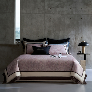 <span class=keywords><strong>Linge</strong></span> <span class=keywords><strong>de</strong></span> <span class=keywords><strong>lit</strong></span> d'hôtel <span class=keywords><strong>de</strong></span> luxe 100% <span class=keywords><strong>coton</strong></span> <span class=keywords><strong>satin</strong></span>é blanc, broderie 5 étoiles, ensemble <span class=keywords><strong>de</strong></span> 4 pièces, taille Queen, pour la maison ou l'hôtel - Product Image 2
