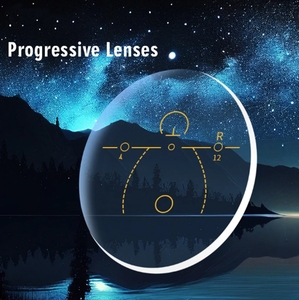 Multifocal Progressive Lens Photochromic Glasses <strong>Clear</strong> Transition Prescription Optical <strong>Spectacle</strong> for Bifocal <strong>Vision</strong> Reading - Product Image 2