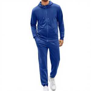 Nuevo Conjunto Deportivo Clásico de Otoño Invierno para Hombre, Trajes Deportivos Atléticos Internacionales de Talla Grande con Capucha, Casuales, 100% Algodón, de Secado Rápido - Product Image 3