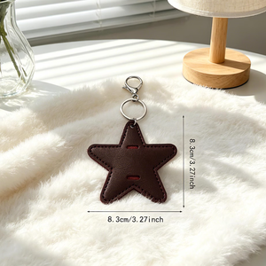 Breloque de sac en PU en forme de verre à vin tendance, support anti-perte pour lunettes, clip mignon pour lunettes de soleil, porte-clés en forme de coupe à cocktail, pendentif pour sac à dos - Product Image 2