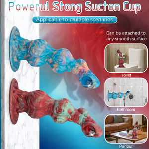 Énorme plug anal en silicone réaliste avec ventouse puissante, design pieuvre pour femmes - Product Image 2