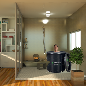 Holz EU อ่างอาบน้ำผู้ใหญ่เป่าลมร้อนพร้อมปั๊มอ่างอาบน้ำร้อนแบบพกพา - Product Image 2