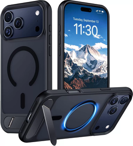 Funda Magnética Translúcida con Acabado Esmerilado para iPhone 18 Pro Max, 17 Air, 17, 16, 15, 14, 13, Antigolpes, con Soporte - Product Image 6