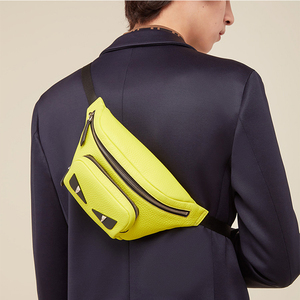 <span class=keywords><strong>Riñonera</strong></span> de piel vegana con Logo OEM para hombre, bolso grande de lujo, color negro - Product Image 6