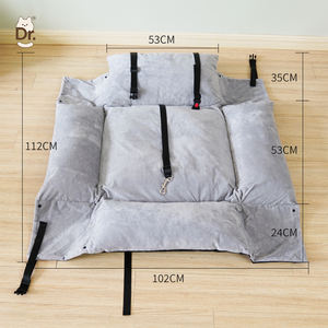 Multifunktion ales Haustier-Schlafs ofa aus massiver Baumwolle Winter autos itz Reise verstellbarer Hochs icherheitsgurt Wasch bare Hunde eimer sitze für kleine - Product Image 3