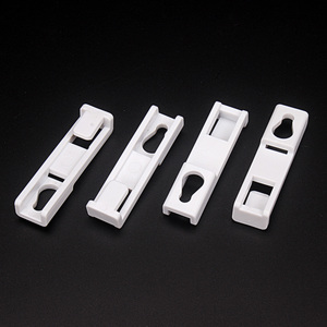 High Quality With <strong>Rings</strong> <strong>White</strong> Color Plastic POM <strong>Curtain</strong> Hook for New-S Track Accessories - Product Image 2