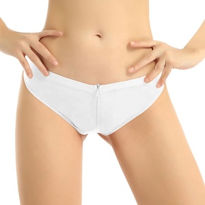 Intimo Sexy Trasparente Senza Cuciture per <span class=keywords><strong>Donna</strong></span>, Perizoma a Vita Bassa Senza Cavallo - Product Image 4