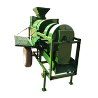 Batteuse multifonctionnelle batteuse de maïs batteuse de soja batteuse de haricots à bas prix